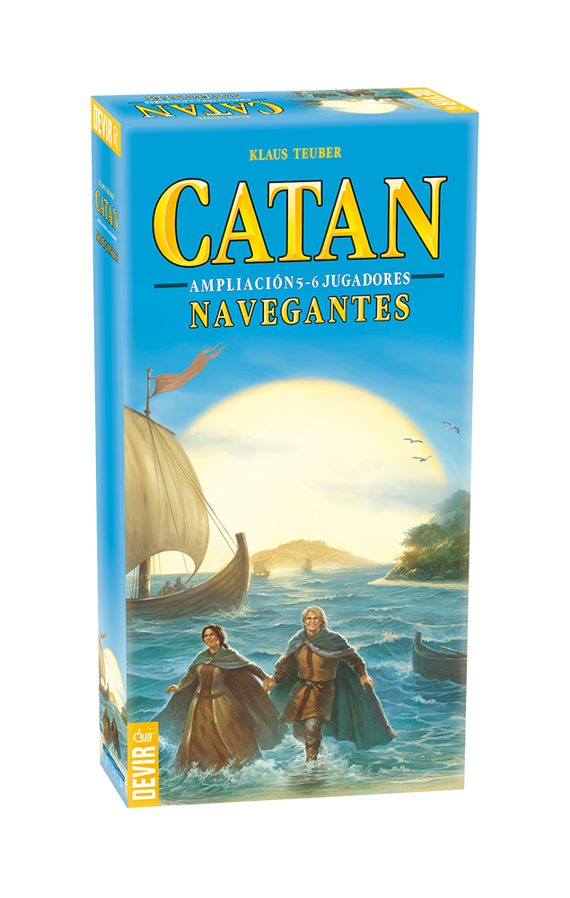Catan: Navegantes de Catan 5-6 Jugadores EXP - Spanish