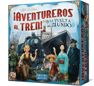 ¡Aventureros al Tren! La Vuelta al Mundo - Ticket To Ride