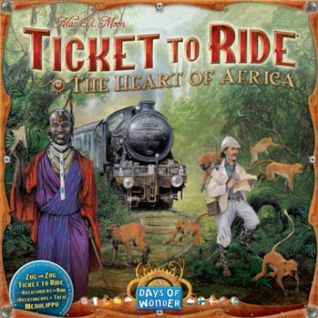 ¡Aventureros al Tren! Expansión:El Corazón de África - Ticket To Ride