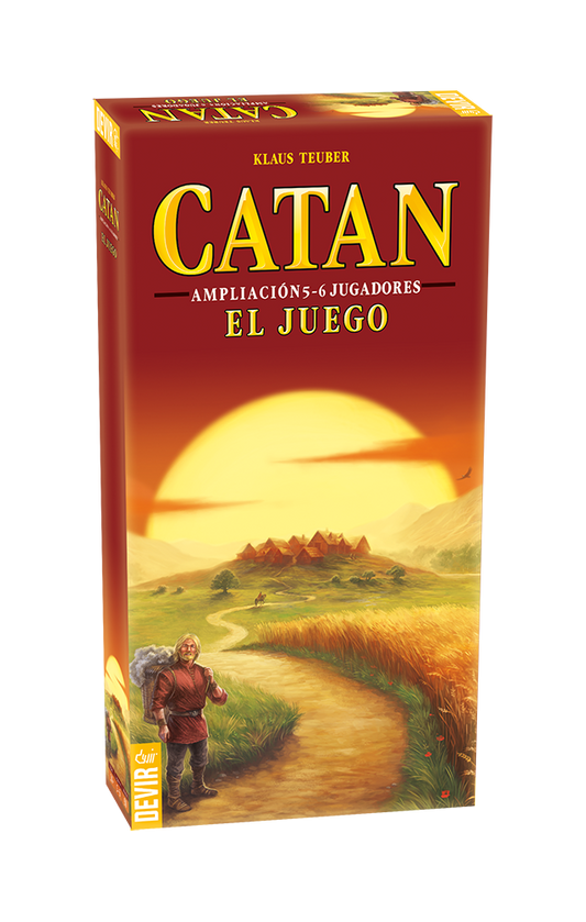 Catan: Ampliacion para 5-6 Jugadores - Spanish