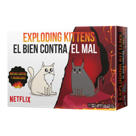 Exploding Kittens bien contra el mal